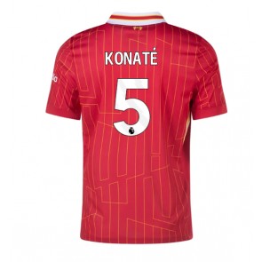 Liverpool Ibrahima Konate #5 Domaci Dres 2024-25 Kratak Rukavima